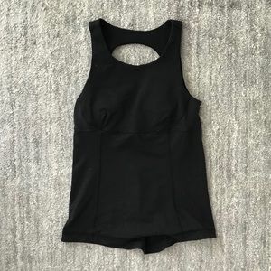 Lululemon black Tank with padding